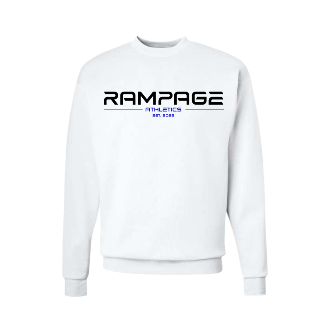 RA Word Mark Sweatshirt  - White